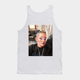 Planet head Tank Top